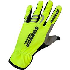 Unisex Rollerski Gloves, 10, Yellow/Black