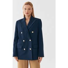 MK Crepe Blazer Midnightblue
