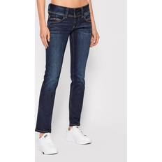 Pepe Jeans Venus Low Waist Denim - Blue