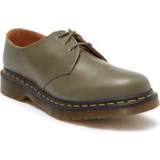 Green Oxford Dr. Martens 1461 Carrara Leather Oxford Shoes Green