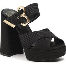 Love Moschino Slides Love Moschino Pantoletten JA2809CG1GJL0000 Schwarz