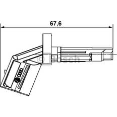 Disques de Stationnement Bosch 0 265 007 928 Capteur ABS Sans Câble Principe de Hall 70 AUDI A6 C6 Avant A4 B8 Avant