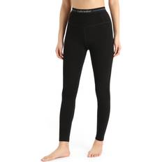 Icebreaker Base Layer Pants Icebreaker 260 Tech High Rise Leggings Women's Black