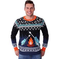 Adult's narwhal ugly christmas sweater