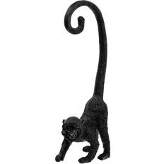 Atmosphera Statuette Singe Noir H 41 cm Figurine 41cm