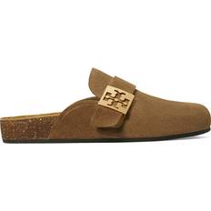 Gold - Women Slides Tory Burch Mellow - River Rock/Gold