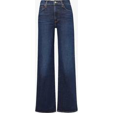 Agolde Womens Formation dk Rinse Ind Harper Straight-leg Mid-rise Organic Denim-blend Jeans