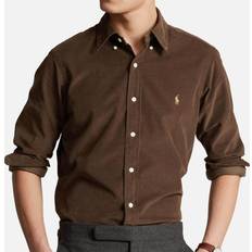 Marrone - Uomo Camicie Polo Ralph Lauren Cotton-Corduroy Shirt