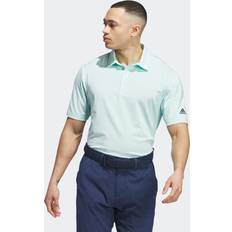 Sportswear Garment - Turquoise Polo Shirts adidas Ultimate365 Solid Polo Shirt Semi Flash Aqua Mens