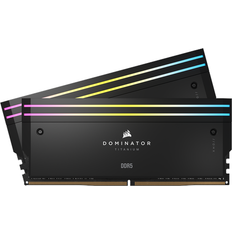 Corsair dominator rgb ram Corsair Dominator Titanium RGB Black DDR5 6000MHz 2x16GB (CMP32GX5M2B6000C30)