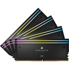 Corsair Dominator Titanium 64GB (4 x 16GB) DDR5 6400 (PC5 51200) Desktop Memory Model CMP64GX5M4B6400C32