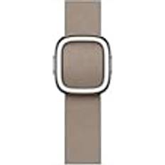 Apple Wearables på tilbud Apple 41mm Tan Modern Buckle Large