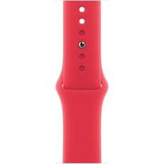 Valkoinen Älykellon rannekkeet Apple 41mm Red Sport Band S/M