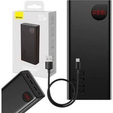 Baseus Fast Charge Power Bank Adaman 40000mAh 22.5W Black PowerBank Svart 40000 mAh Beställningsvara, 6-7 vardagar leveranstid