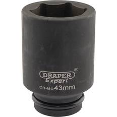 Combination Wrenches Draper Expert 43mm 3/4" Square Hi-Torq 6 Point Deep Impact Combination Wrench