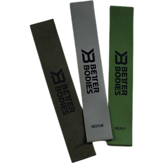 Better Bodies Resistance Mini Band Green, Unisex, Equipo, equipo de entrenamiento, Fitness, Verde, ONESIZE