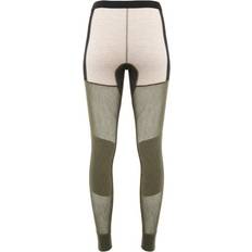 Aclima woolnet Aclima WoolNet Hybrid Longs Woman Olive Night/Beige Melange/Jet Black