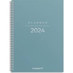 Mayland a5 ugekalender Mayland A5 ugekalender højformat tekstilpræg 2024