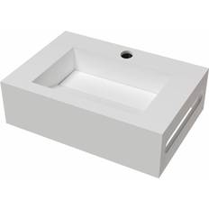 Solid surface håndvask Lavabo Bari Solid Surface 35x50