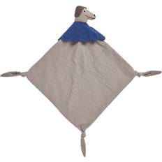 Comforter Blankets OYOY Mini Hunsi Dog Cuddle Cloth Light brown M107522
