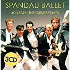 Rock Vinyl Spandau Ballet 40 Years The Greatest Hits Music CD (Vinyl)