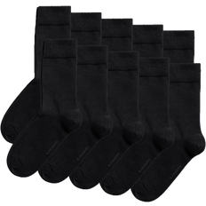 Björn Borg Essential Ankle Socks 10-pack - Black Beauty