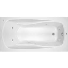 Cheap Bathtub Screens & Front Panels PROFLO PFWPLUSA7236 Lansford 72" Whirlpool Bathtub with Drop In