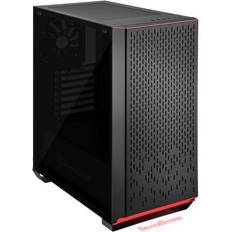 Computer Cases Silverstone Technology black + tempered glass window