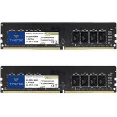 16 GB - 2400 MHz - DDR4 RAM Memory TIMETEC Hynix IC 16GB Kit 2x8GB DDR4 2400MHz PC4-19200 Unbuffered Non-ECC 1.2V CL17 1Rx8 Single Rank 288 Pin UDIMM Desktop Memory RAM Module