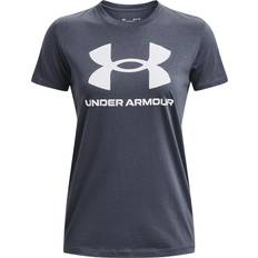 Under Armour Ua Sportstyle Logo Ss Downpour Gray