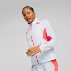 Puma Donna Abbigliamento esterno Puma Run Ultraweave Jacket W - Icy Blue-fire Orchid, Female