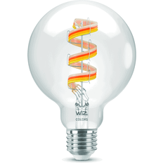 Philips WiZ G95 E27 Colour Clear Filament Smart Light Bulb