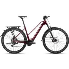 Red Mountainbikes Orbea Kemen Mid 30 Electric Hybrid Bike 2023 - Dark Red