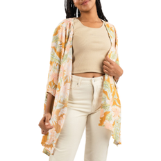 Oro Camisas Rip Curl Women's Always Summer Kimono Shirt - Gold