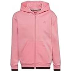 Adidas Girl Hoodies adidas Fleece Fz Hd Blipnk Shamar - Rosa