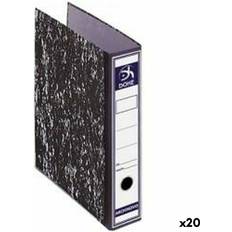 Portariviste saldi Dohe Archivador Rellenable Negro 28.7 x 35 x 7.5 cm (20 Unidades)