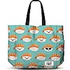 Turquoise Totes & Shopping Bags Karactermania Oh My Pop! Nigiri Horizontal Bag - Turquoise