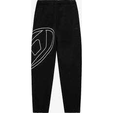 Diesel Herr Byxor Diesel Pantalon De Survêtement Avec Méga Oval D - Black