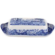 Blå Smørskåler Spode Blue Italian Smørskål