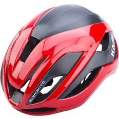 Kask Elemento Helmet, rød 52-58cm Hjelme Racer 2023