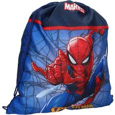 Gympapåse barn Spindelmannen Gymnastikpåse Gympapåse Spiderman 44x37cm