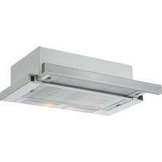 Silverline Frihängande köksfläktar Silverline SL1150EXT 60cm, Vit, Silver