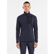 Arc'teryx Tops Arc'teryx Rho LT Men's Zip Neck Black Sapphire