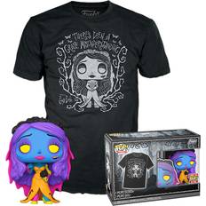 Funko corpse POP! & Tee: Emily Corpse Bride Black Light Funko Apparel Black/Purple/Gray XL