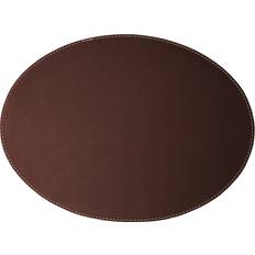 Ørskov Oval Dækkeserviet Brun (48x35cm)