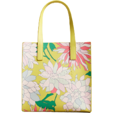 Ted Baker Polyurethane Totes & Shopping Bags Ted Baker Flowcon Floral Printed Small Icon Bag - Yellow