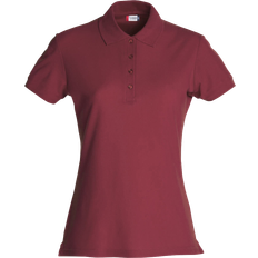 Clique Basic Polo T-shirt Women's - Burgundy