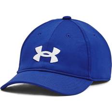 Under Armour Caps Under Armour Boys' Blitzing Adjustable Cap Royal White OSFM