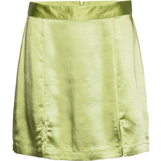 Bruuns Bazaar Satina Molanna Skirt - Acid Lime