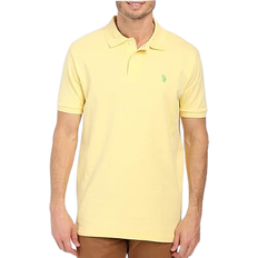 Yellow Polo Shirts U.S. Polo Assn. Interlock Polo Shirt - Lemon Frost